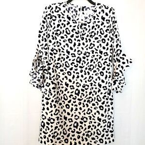 Mudpie Liza bell sleeve dress size S